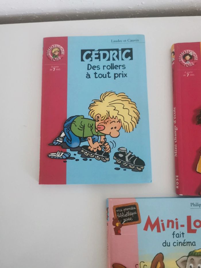 Lot de 3 livres bliotheque rose - photo numéro 2