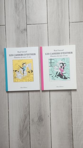 Bds Les Cahiers d'Ester .