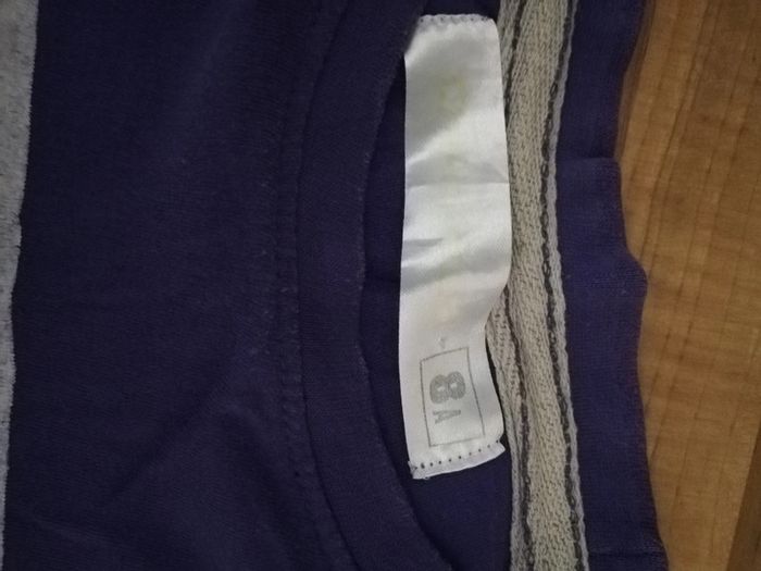 Tee-shirt violet 8 ans - photo numéro 5