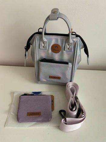 Sac à bandoulière NANO Cabaïa + pochette supplémentaire 