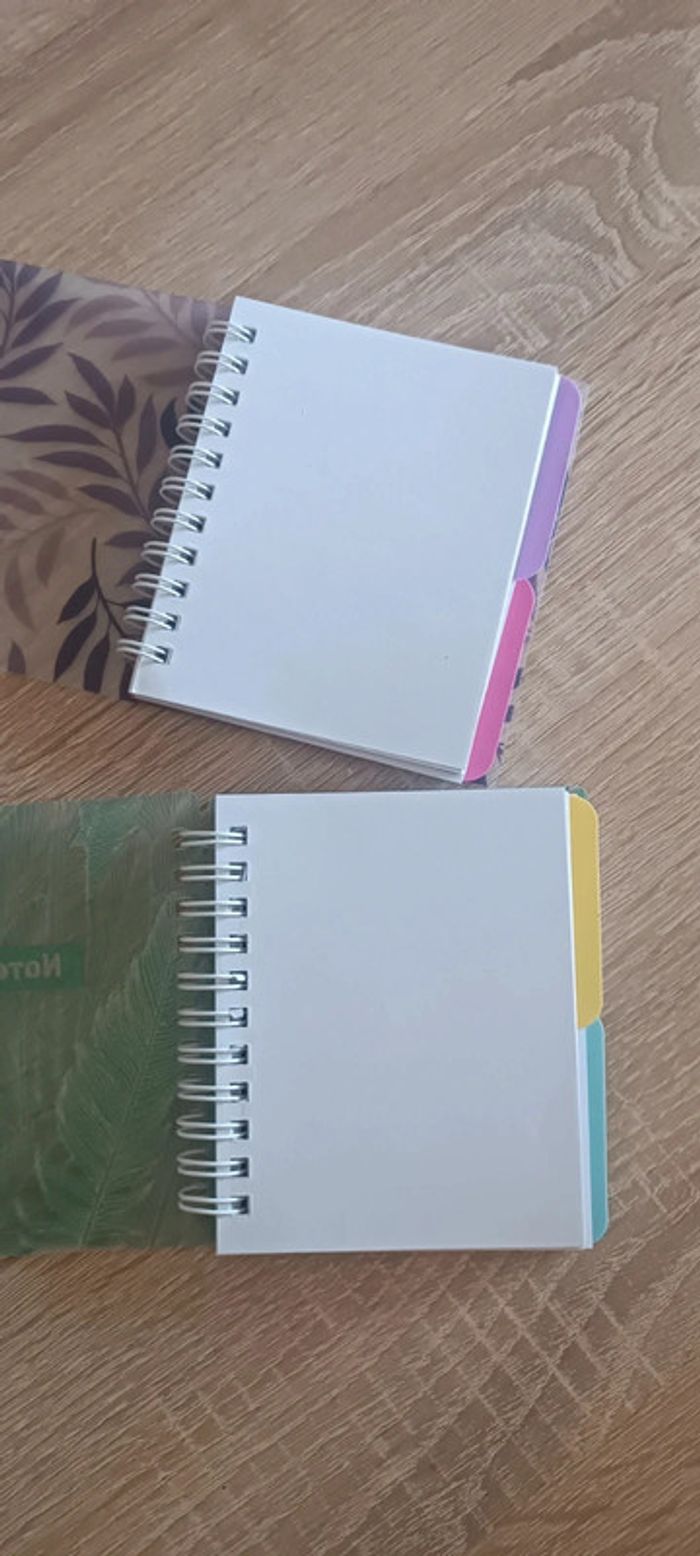 Lot de deux petits carnets - photo numéro 2