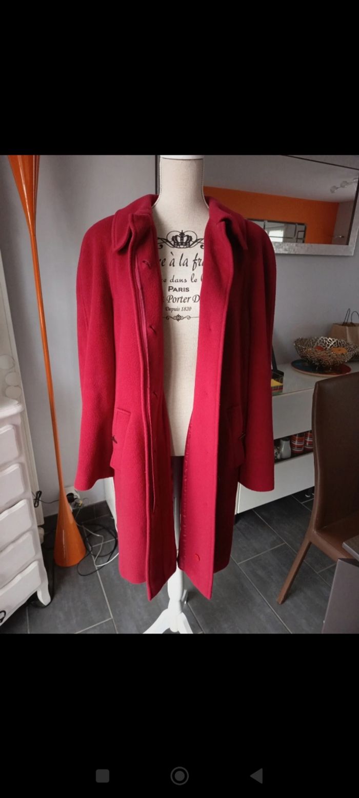 Manteau rouge Weill 
taille 48 - photo numéro 6