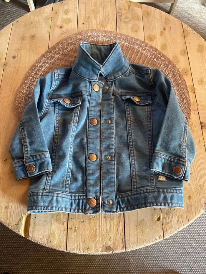 Veste en jean bébé fille