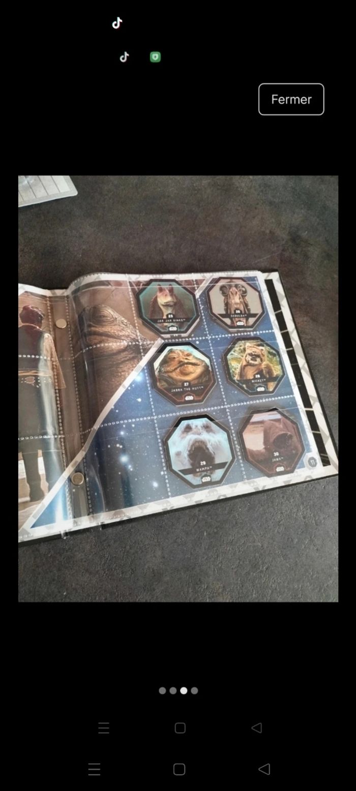 Lots de 2 classeurs Star Wars complet - photo numéro 3