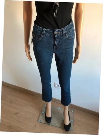 Jean court bleu marine en jean Esprit taille US 25 TBE