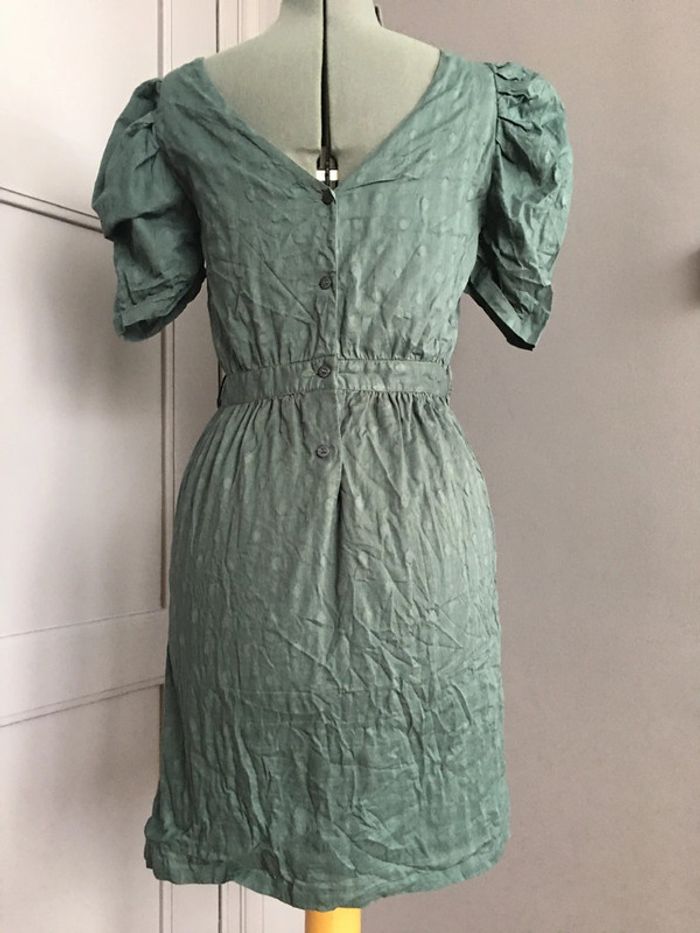 Robe manches bouffantes coton - photo numéro 7