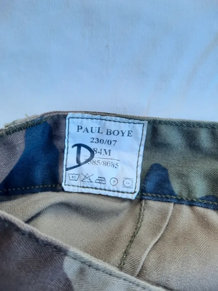 Pantalon treillis militaire taille M - photo numéro 3