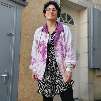 Veste Vintage pour mi saison