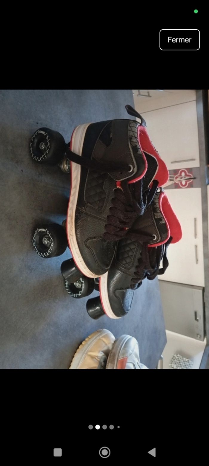 Patins a roulettes Oxelo taille 39 - photo numéro 2