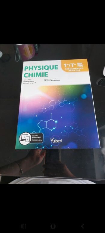 Livre physique chimie