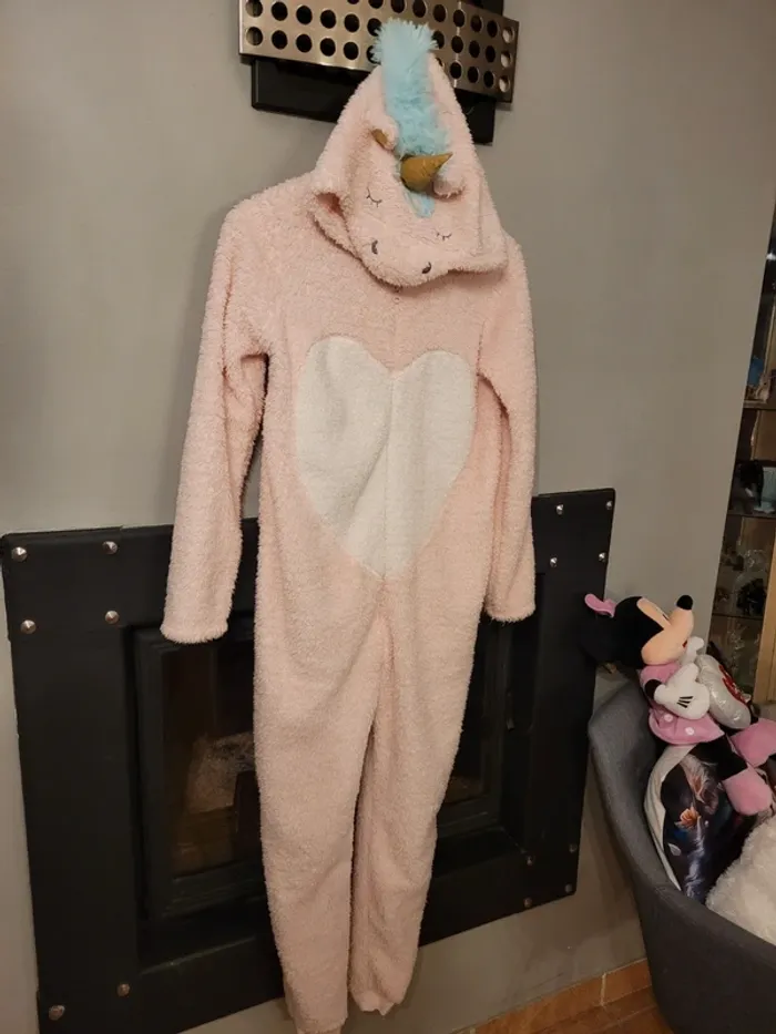 Pyjama combinaison Licorne