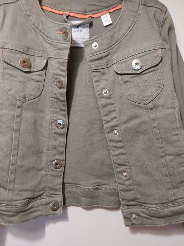 Veste en jean neuve Okaïdi 6A - photo numéro 6
