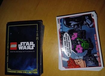 Lot de 5 cartes Lego Star wars - The force edition - 2023 - Allemagne