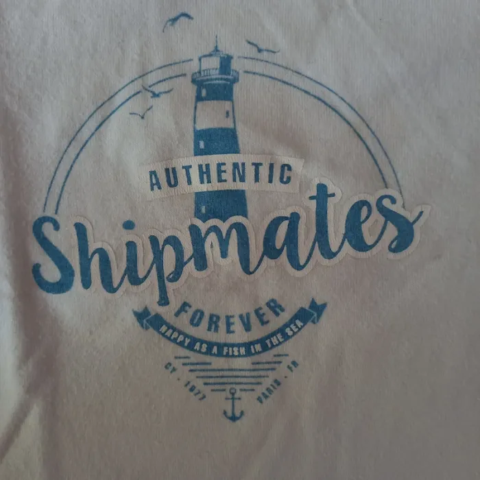 18 mois Tshirt Cyrillus motif phare - photo numéro 3