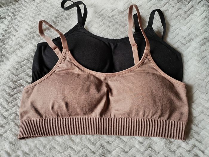 Lot de 2 brassières S