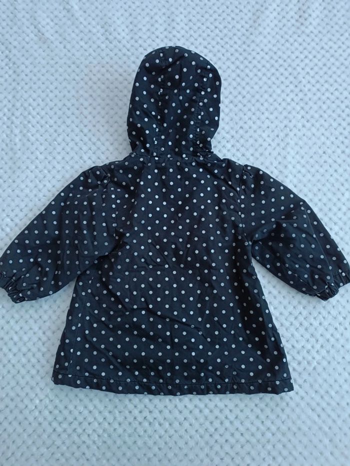 🔸Manteau Bleu Marine à Pois Argentés – Orchestra 12 Mois 🔸 - photo numéro 7