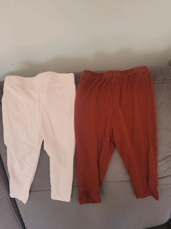 Lot leggins : Petit Béguin 24 mois + Sincère 24mois