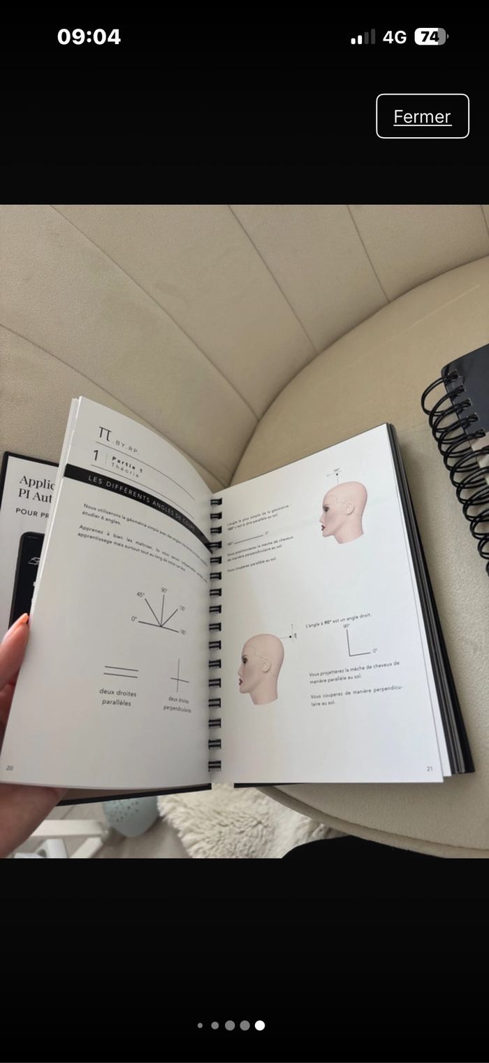 livre expert et perfectionnement coiffure de raphaël perrier - photo numéro 5