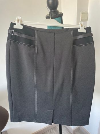 Jupe femme élégante  façon pied de poule