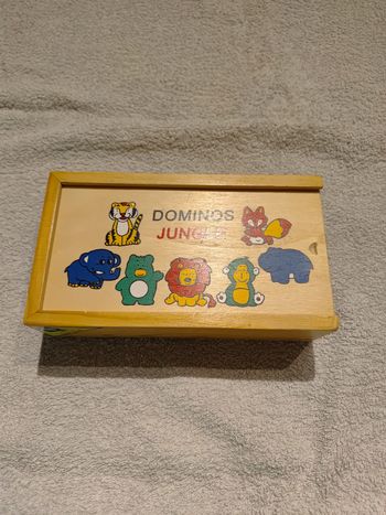 Dominos jungle en bois