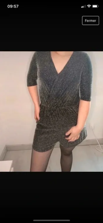 Combishort a paillettes🌸
