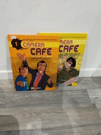 Lot de 2 BD - Caméra Café