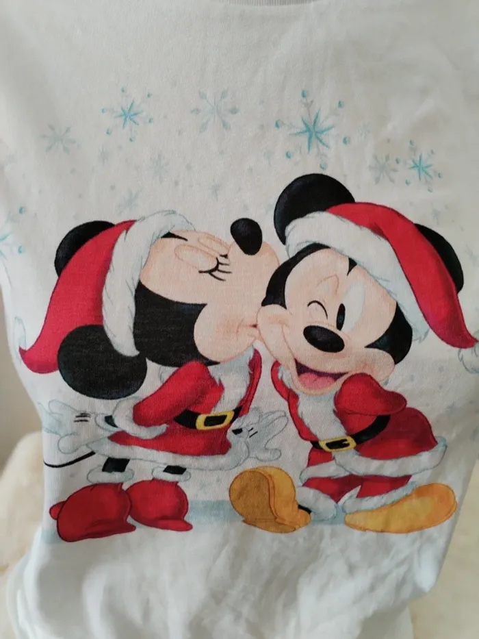Tee shirt Mickey et Minnie taille M Promo - photo numéro 2
