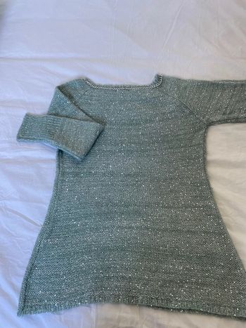 Pull long vert amande Charlise