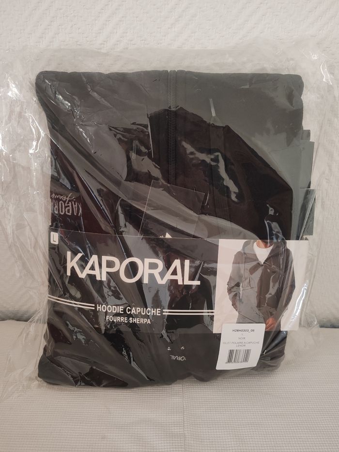 Gilet polaire a capuche lenor Homme Kaporal. - photo numéro 2