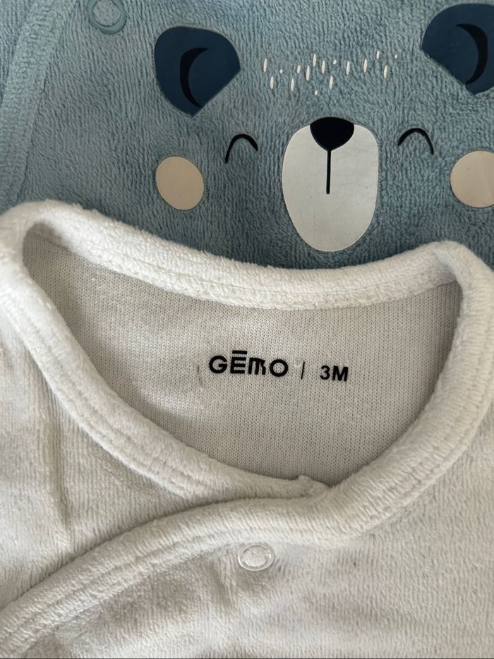 Lot de 3 pyjamas 3 mois - photo numéro 2