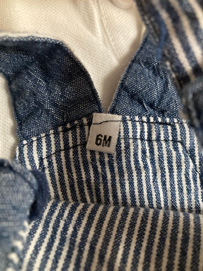 Ensemble salopette short tee shirt - photo numéro 2