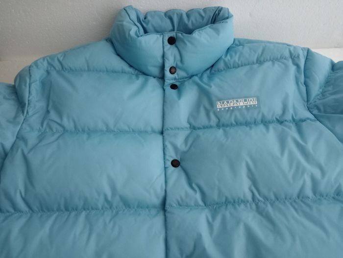 NAPAPIJRI veste bleu clair, automne/hiver, M. Neuve. - photo numéro 3