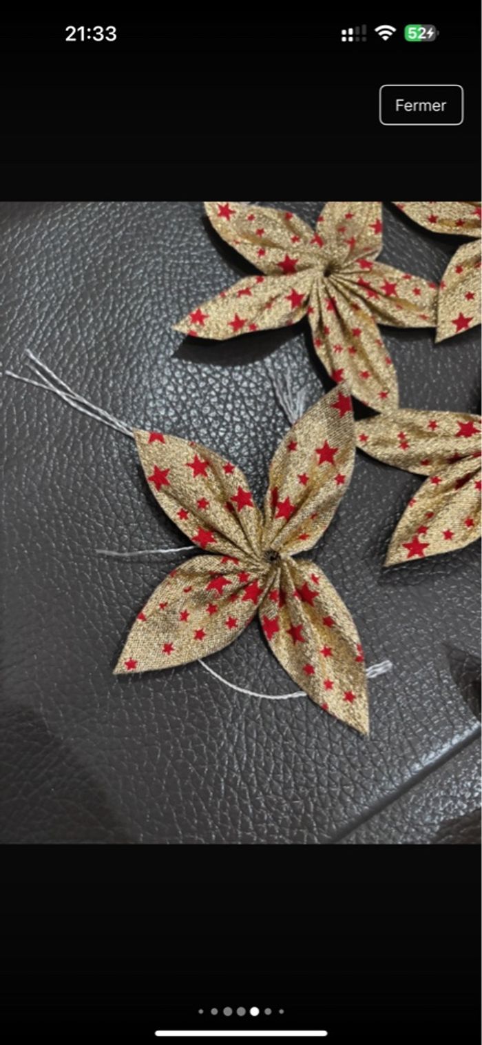 Lots de noeuds décoratifs de Noël - photo numéro 5