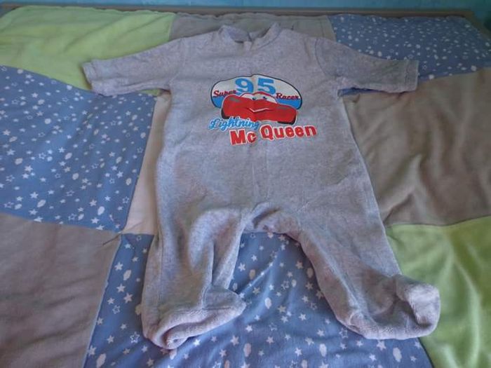 Pyjama Disney cars 3 mois