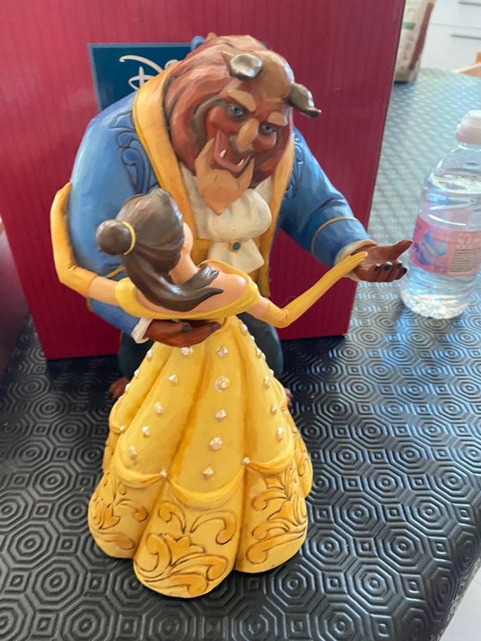 Figurine disney traditions belle et la bete - photo numéro 3