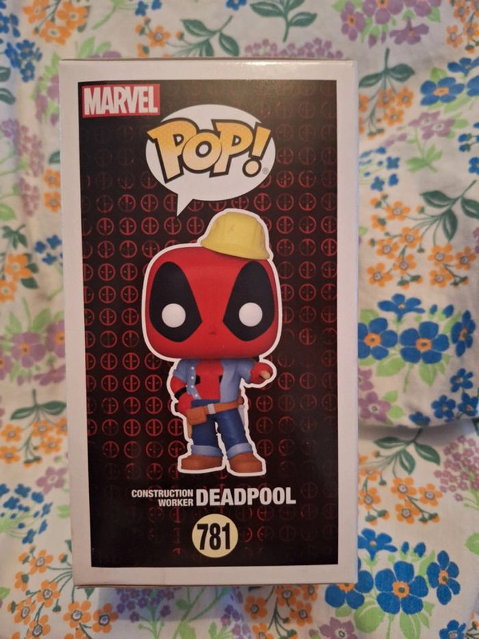 Funko pop marvel deadpool construction 781 - photo numéro 3