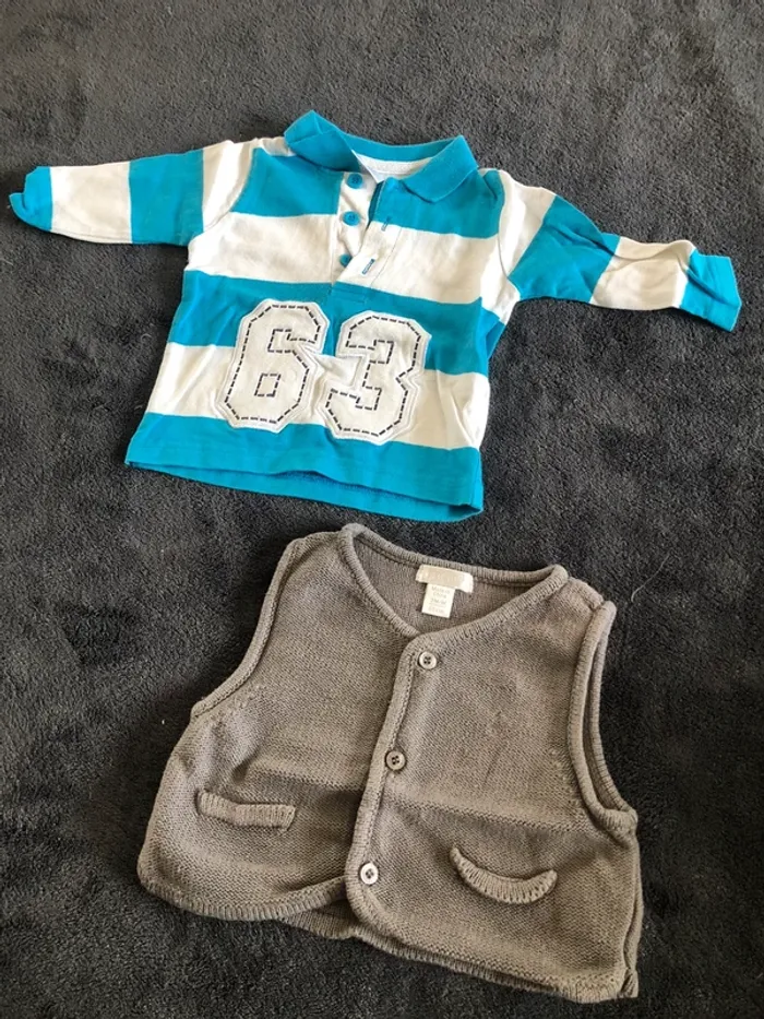Lot vêtements bébé garçon 3 mois - photo numéro 4