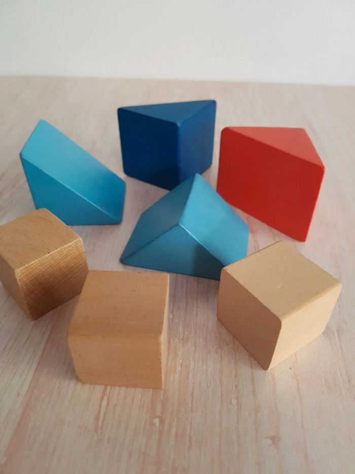 Kubix blocs de construction en bois Janod et petit train - photo numéro 10