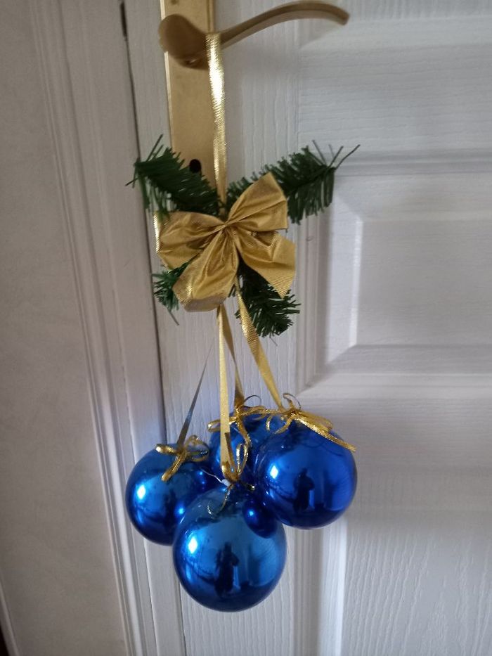 Lot décoration noël bleu - photo numéro 5