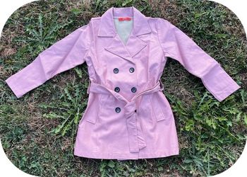 Trench rose T.8 ans