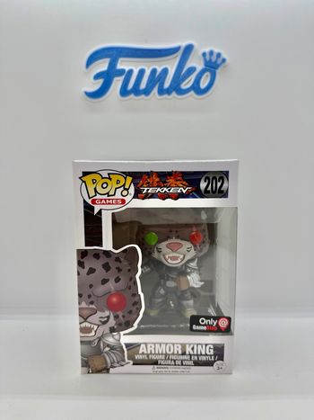 Funko Pop Tekken Armor King 202 GameStop Exclusive 🇺🇸