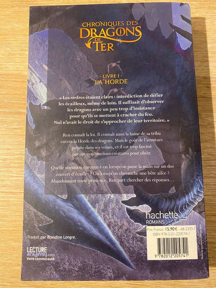 Chroniques des dragons de Ter - photo numéro 2