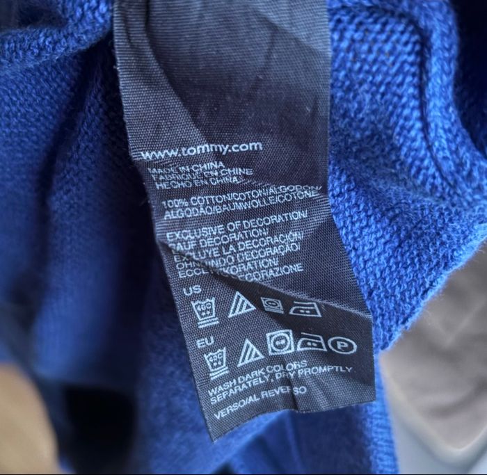💙 Pull Tommy Hilfiger Taille M - 100% coton - photo numéro 6