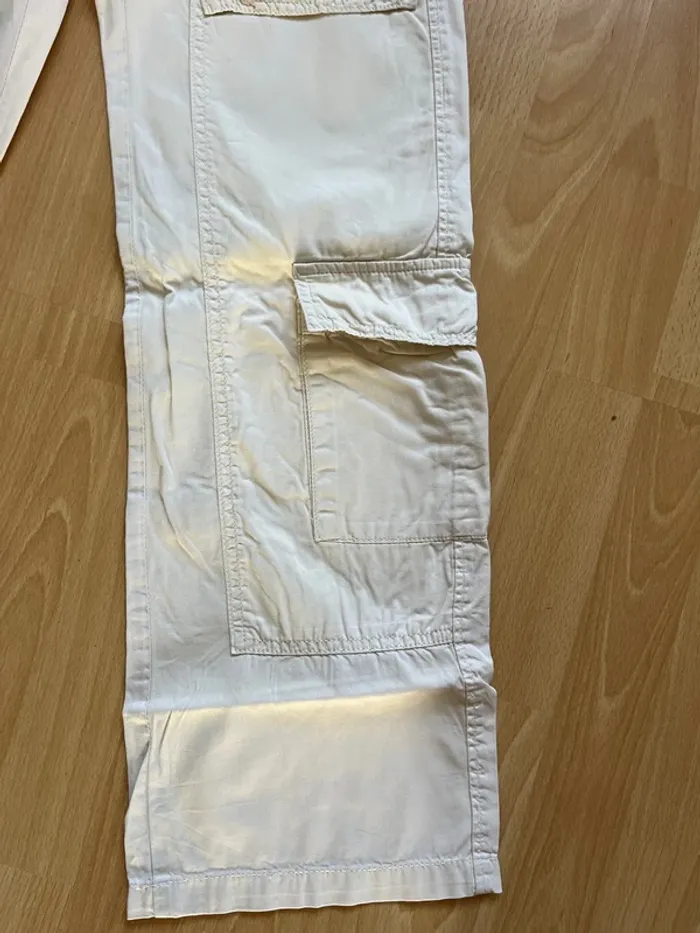 Pantalon cargo beige Jennyfer XXXS Taille 30 - photo numéro 4