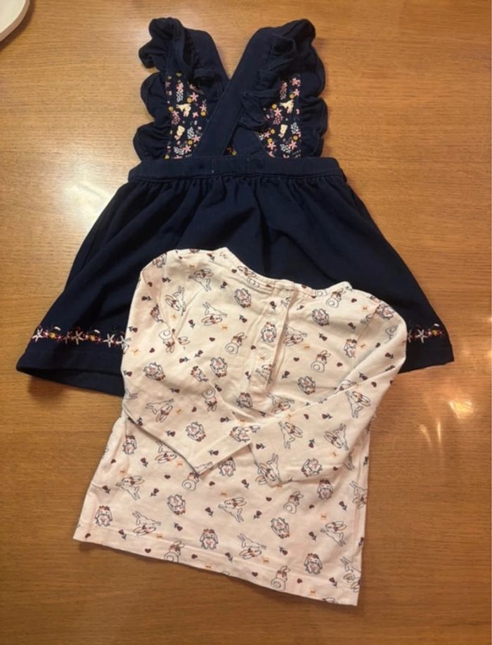 Ensemble robe et tee shirt - photo numéro 2
