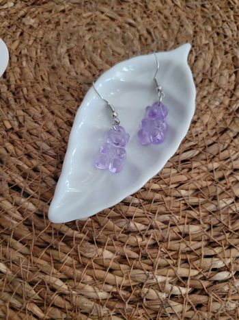 Boucles d'oreilles bonbons haribo