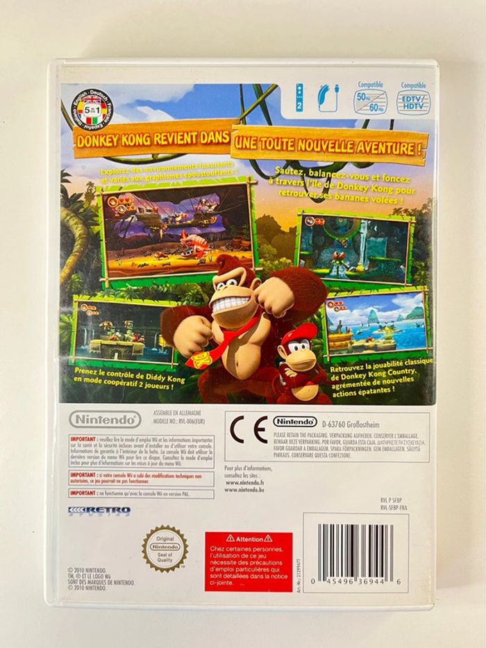 Donkey Kong Country Returns - Nintendo Wii - photo numéro 10