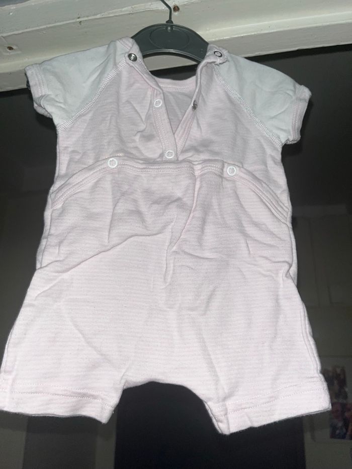 Combinaison fille 1 mois petit bateau