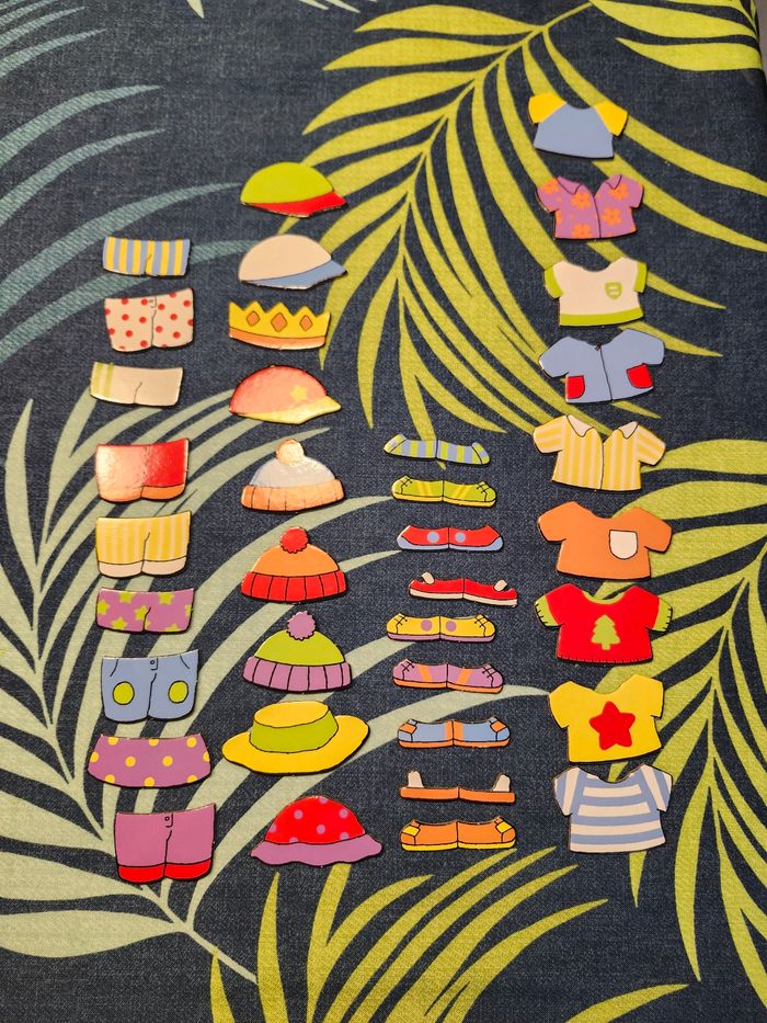 Jeu t'choupi la ronde des couleurs nathan habits - photo numéro 9