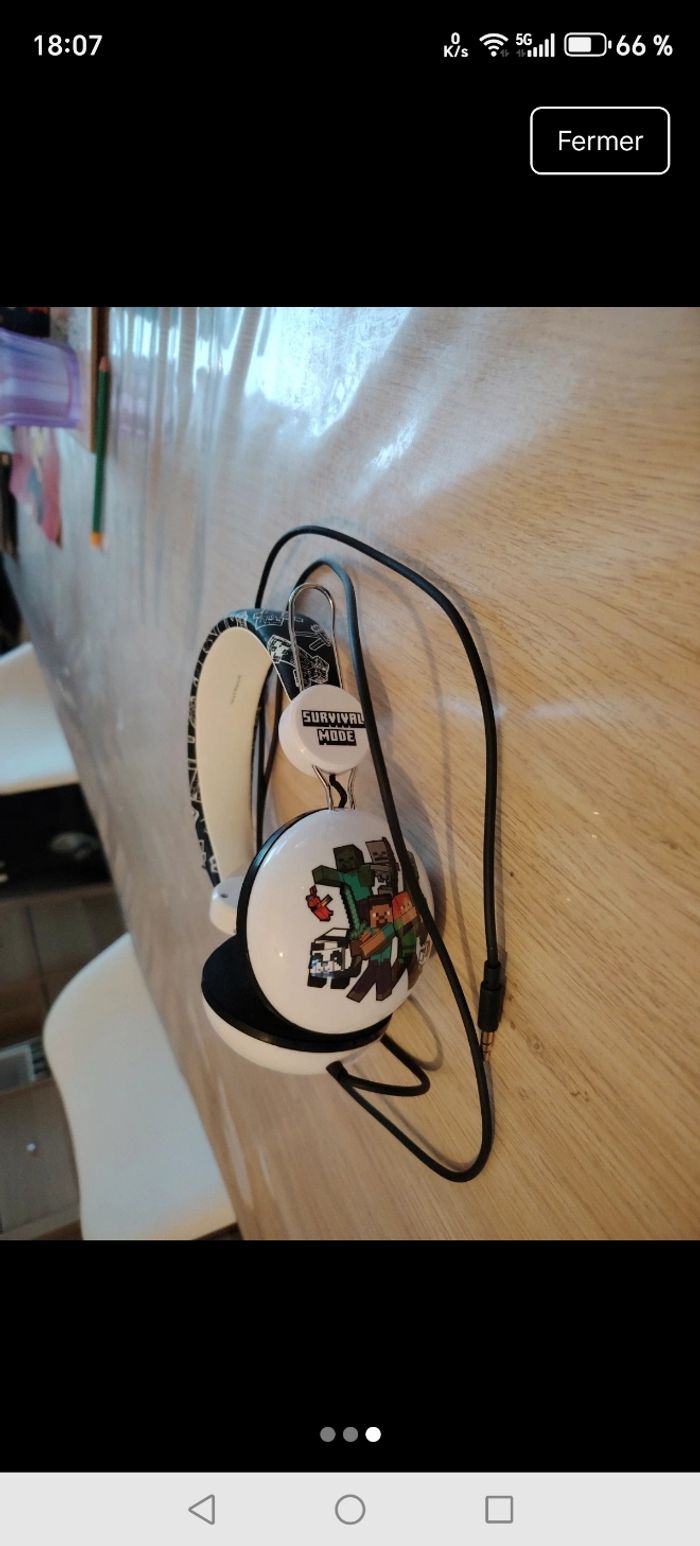 Casque Minecraft - photo numéro 3